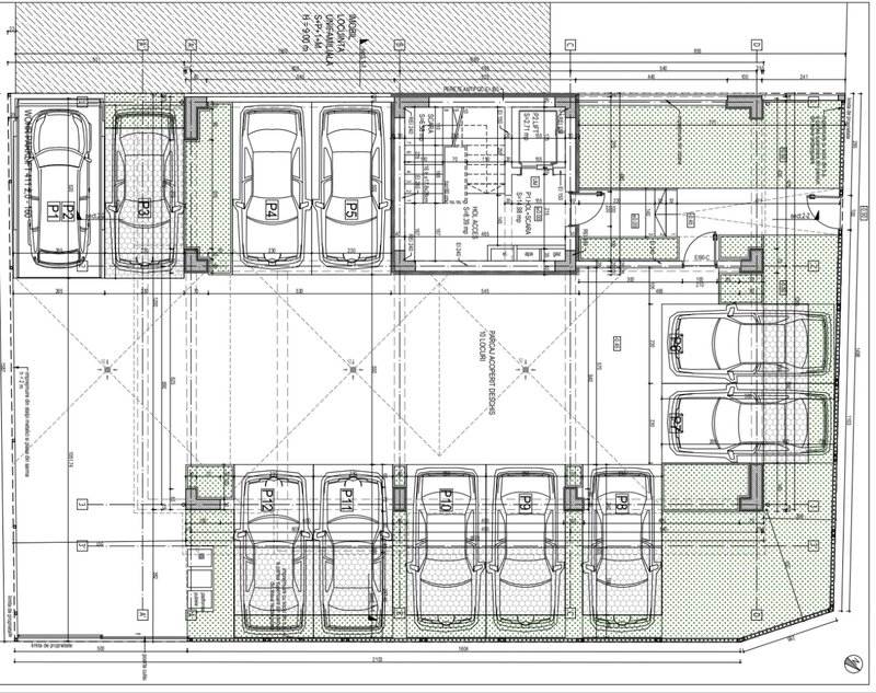 Andronache, stradal, proiect imobiliar p+4 et. cu autorizatie de construire